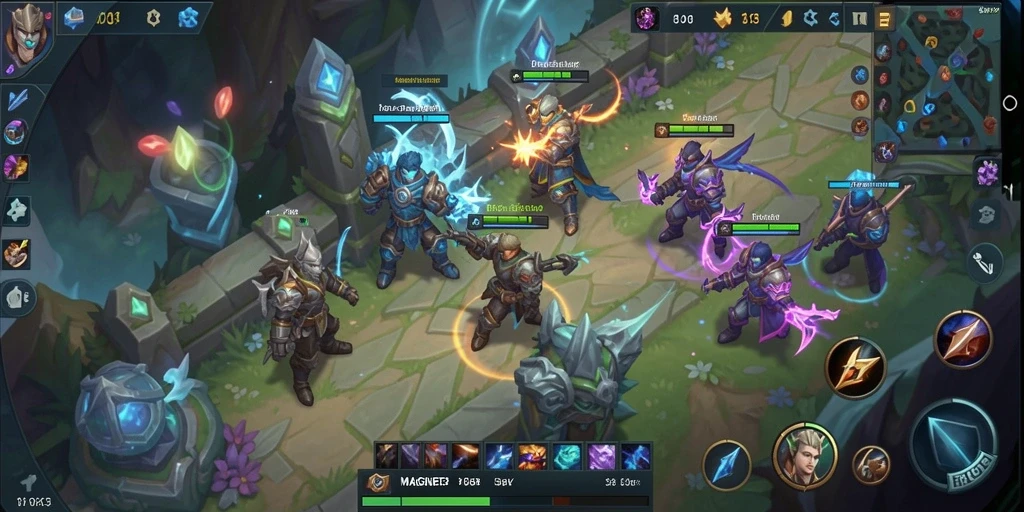 Gameplay seru MAGNET33 dalam aksi pertempuran tim.