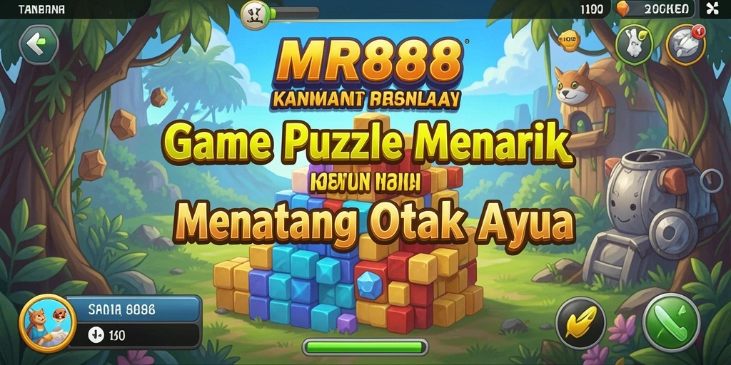 Tampilan gameplay menantang dari MR888 yang mengasah otak.