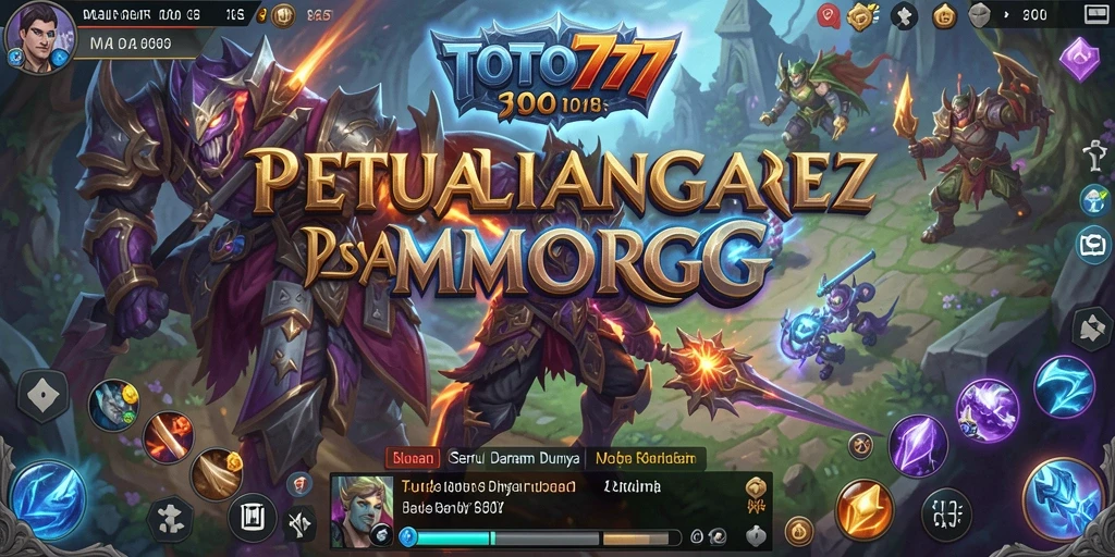 Tampilan gameplay seru di TOTO777 dengan berbagai aksi petualangan.